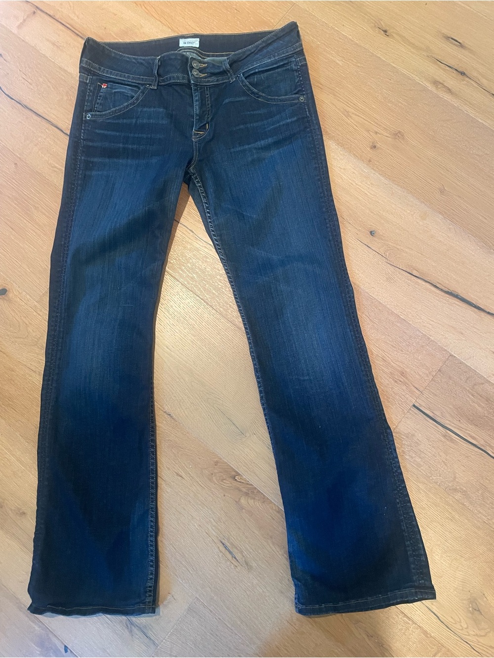 Hudson Jeans - Signature Petite Bootcut Dark Blue Jeans